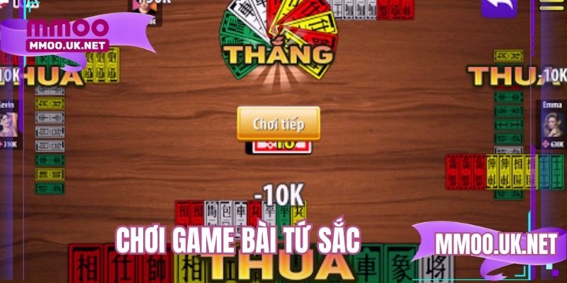 Chơi game bài tứ sắc