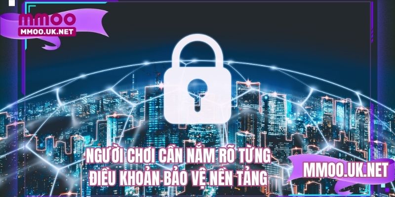 Người chơi cần nắm rõ từng điều khoản bảo vệ nền tảng 