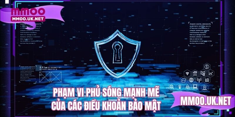 Phạm vi phủ sóng mạnh mẽ của các điều khoản bảo mật 